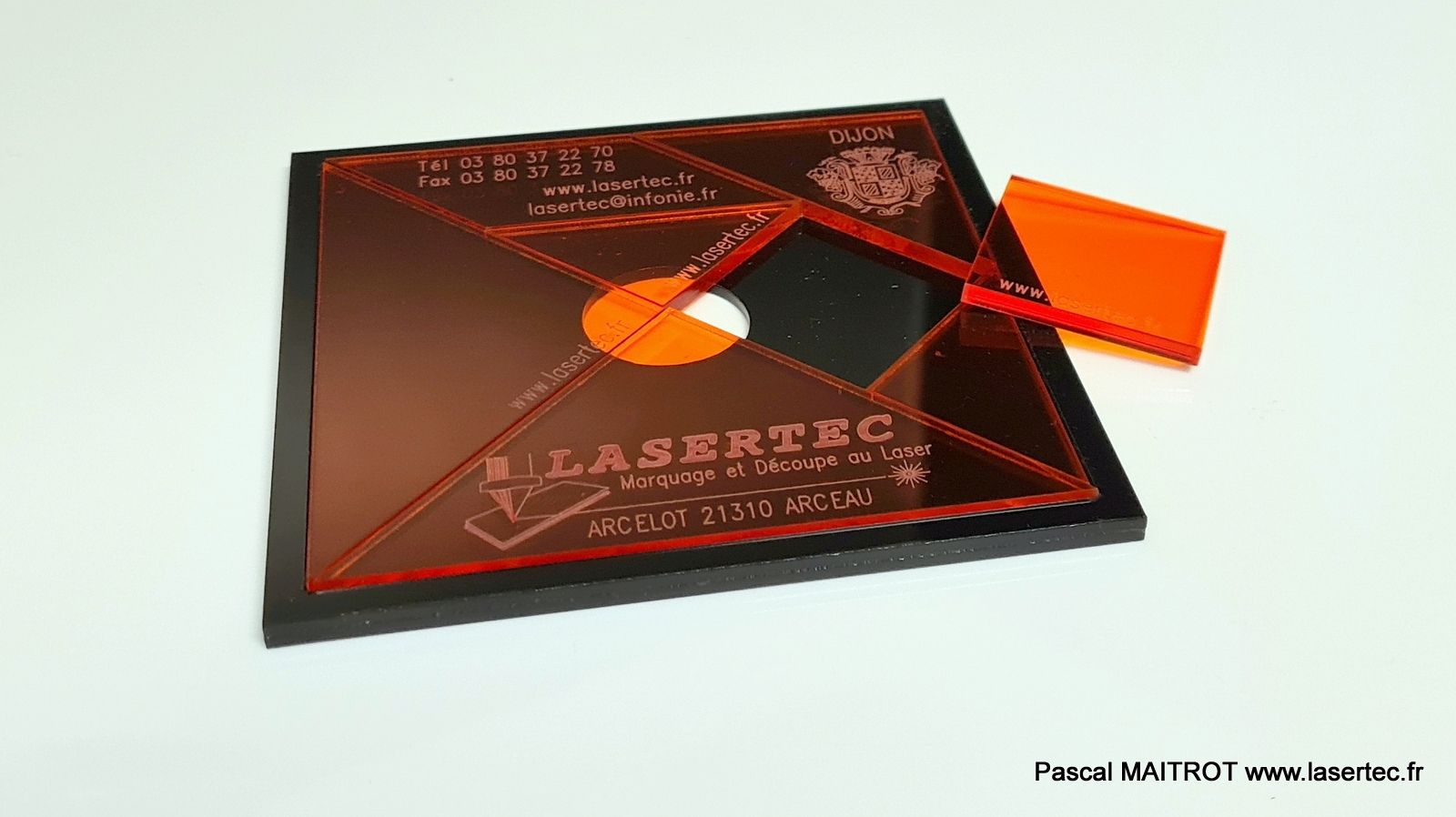 Marquage et gravure laser sur métal - Lasertec